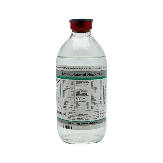 AMINOPLAZMAL HEPA 10% 500ML SISTEM - 1