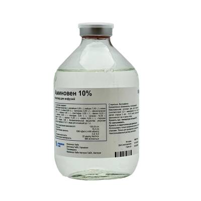 Aminoven 10% 500 ml infuziya - 