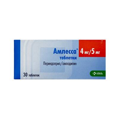 Таблетки Amlessa 4/5 мг N30 - 