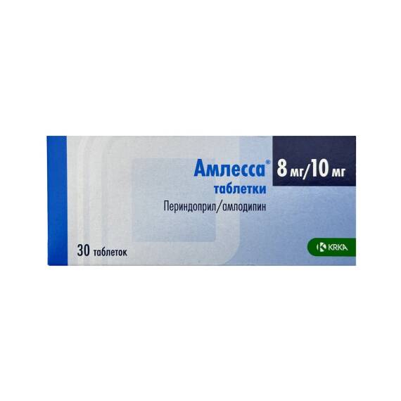 Таблетки Amlessa 8/10 мг, N30 - 1