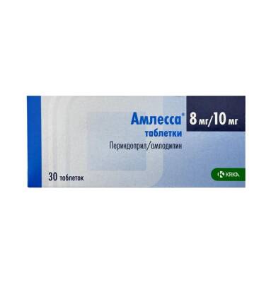 Amlessa 8/10 mq N30 tablet - 