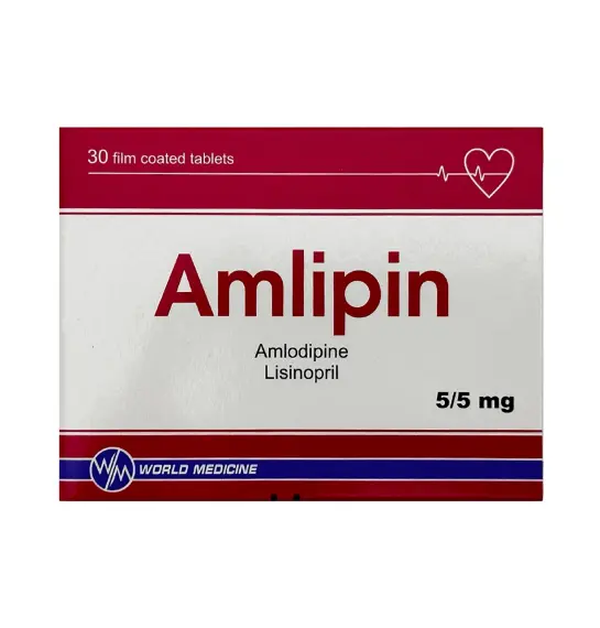 Amlipin 5/5 mq N30 tablet - 1