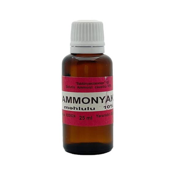 AMMONYAK 100MG 25ML MEHLUL - 1
