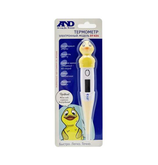 AND DT-624 elektron termometr - 1