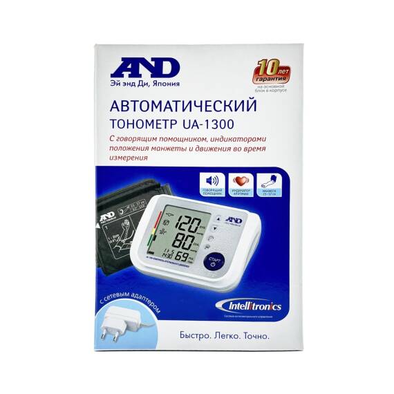 A&D UA-1300 Electronic Blood Pressure Monitor - 1