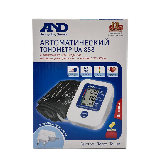 AND UA-888 EAC+ AD K60 elektron tonometr - AND