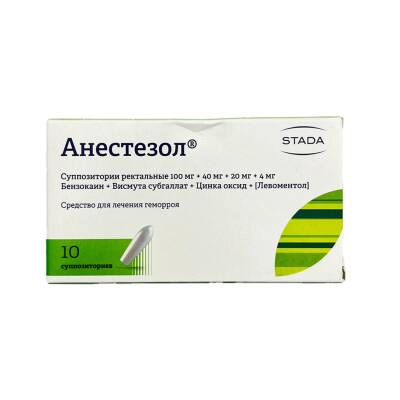 ANESTEZOL N10 SUPP - 