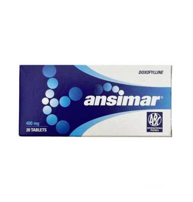 Ansimar 400 Mg N20 tablet - 
