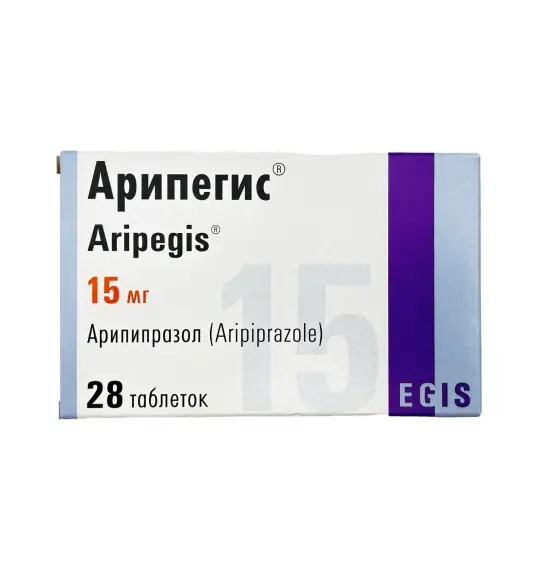 Aripegis 15 mq N28 tablet - 1