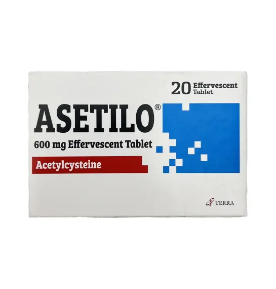 ASETILO 600 MG N20 EFV TAB - 1