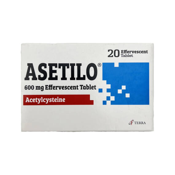 ASETILO 600 MG N20 EFV TAB - 1