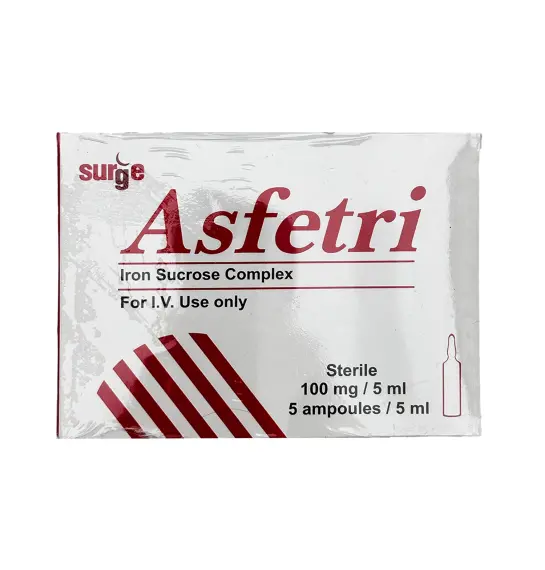 Asfetri 100 mq 5ml N5 ampul - 1