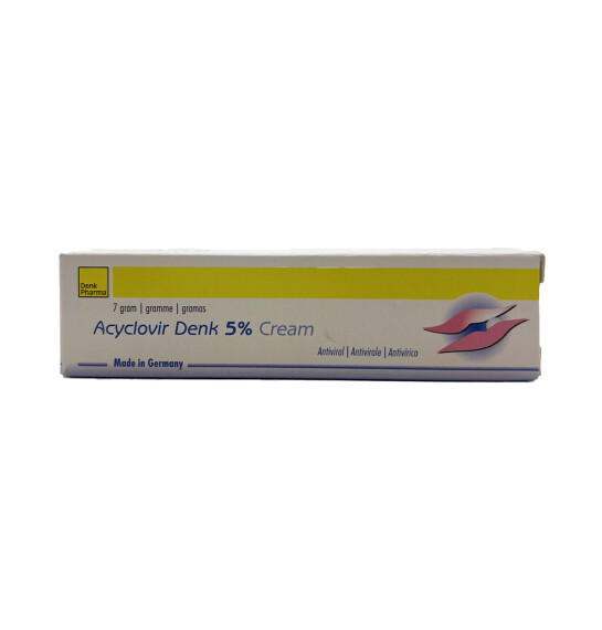Asiklovir Denk 50 mq 7 qr krem - 
