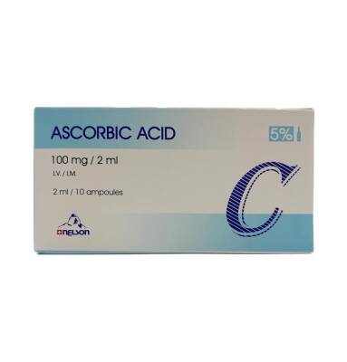 Askorbin turşusu 5% 2 ml N10 ampula - 