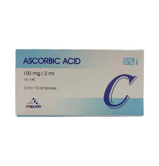 Askorbin turşusu 5% 2 ml N10 ampula - 1