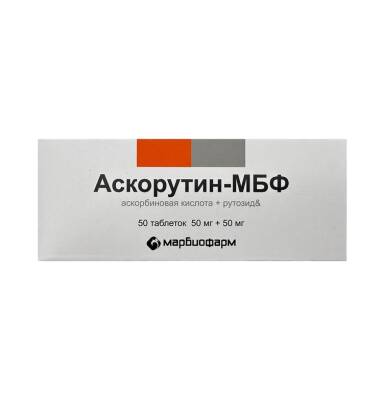 Askorutin 50 mq/50 mq N50 tablet - 