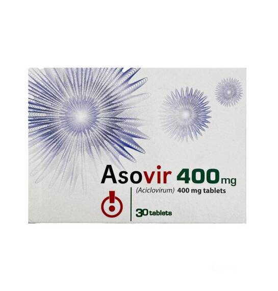 Asovir 400 mq N30 tablet - 1