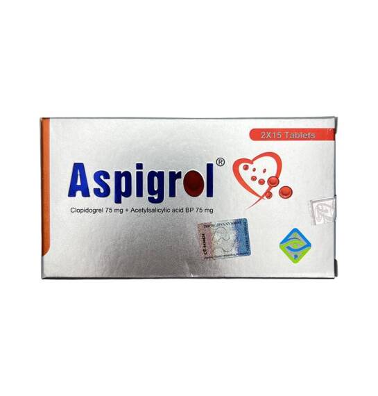 ASPIGROL 75MG N30 TB - 1