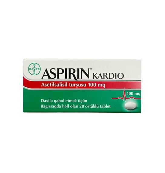 Aspirin Kardio 100 mg N28 tb - 1