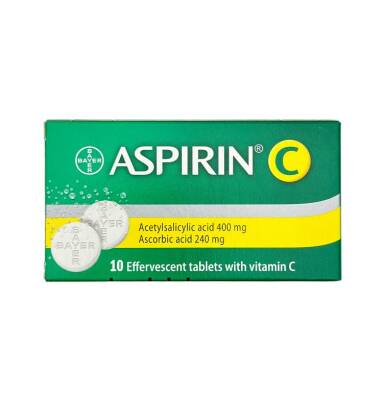 Aspirin Plus-C 400 mg N10 tb - 
