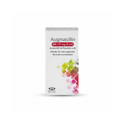 AUGMACILLIN 400/57MG (5ML) 60ML SUSP