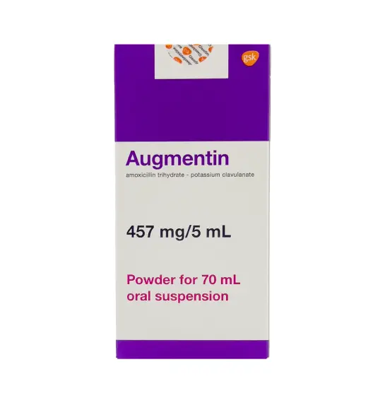 Augmentin 400/57 mq 70 ml suspenziya - 1