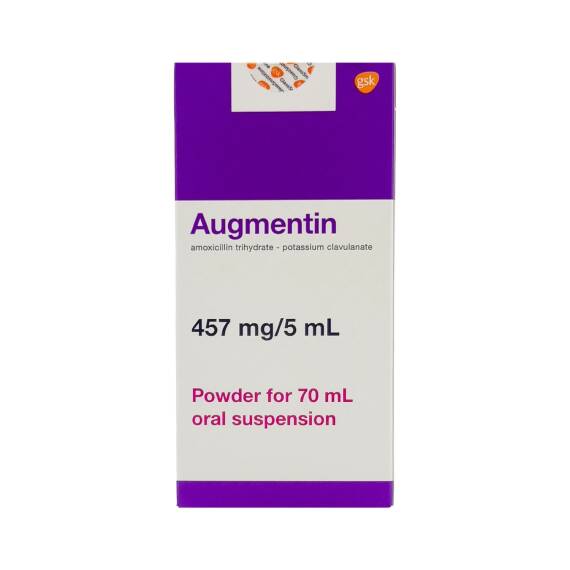 Augmentin 400/57 mq 70 ml suspenziya - 1