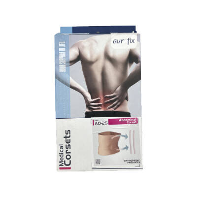 Aurafix A025 M 85-95SM Abdominal Korse Bej - AURAFIX