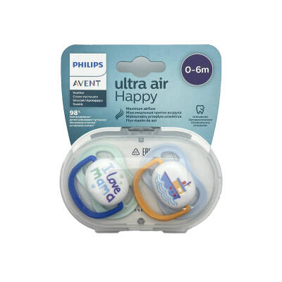 Avent 080/01 Ultra Air Soother 0-6M 2 Əd - AVENT