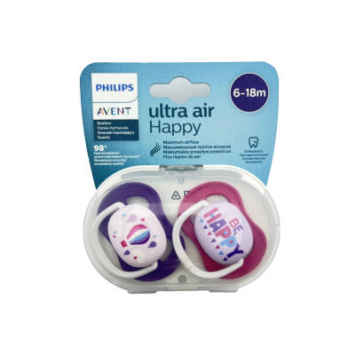 Avent 080/16 Emzik Ultra Air Qiz 6-18 N2 - 1