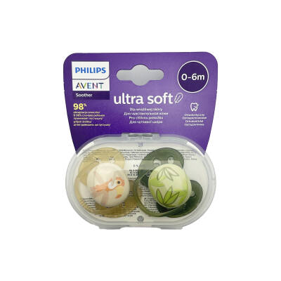 AVENT 091/07 ULTRASOFT SOOTHER 0-6M - 