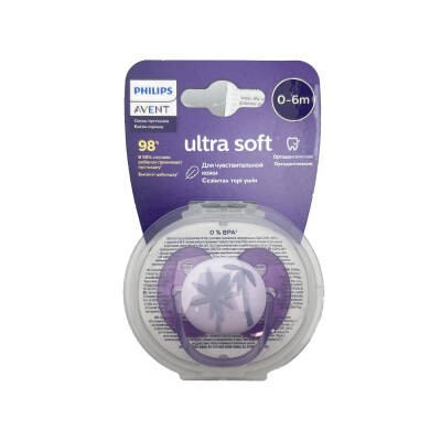 AVENT 092/03 ULTRASOFT SOOTHER 0-6M - 
