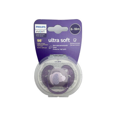 Avent 092/05 Ultrasoft Soother 6-18M - 