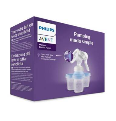 Avent Mexaniki Süd sağan döş pompası qablı - AVENT