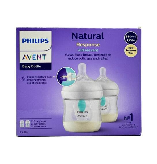 Avent Natural Response 0 M+ 125 ml butulka - 1