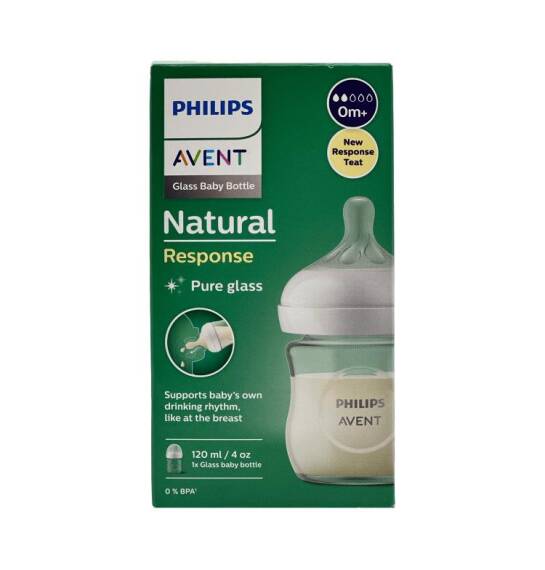 Avent Natural şüşə butulka 120 ml - 1