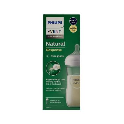 Avent Natural şüşə butulka 240 ml - AVENT