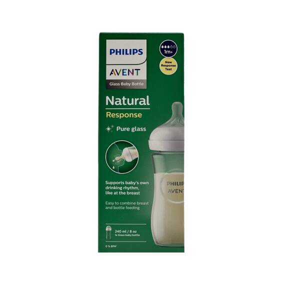 Avent Natural şüşə butulka 240 ml - 1