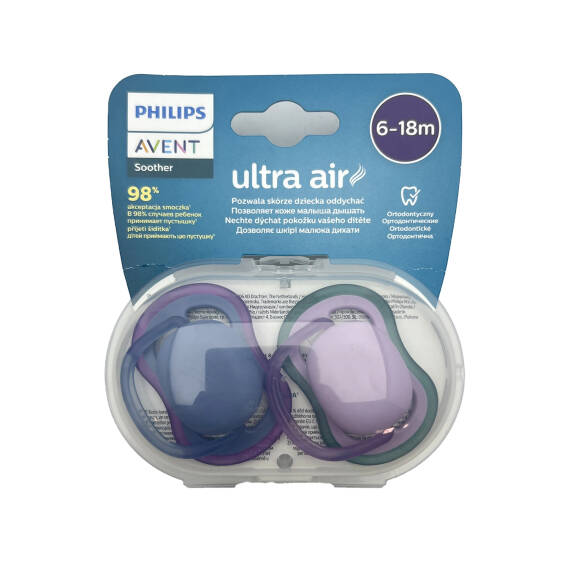 Avent Ultra Air Soother 085/34 6-18 Month 2 Əd - 1