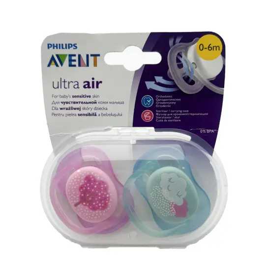 Avent Ultra Havalı Gecə 0-6 ay əmzik N2 - 1