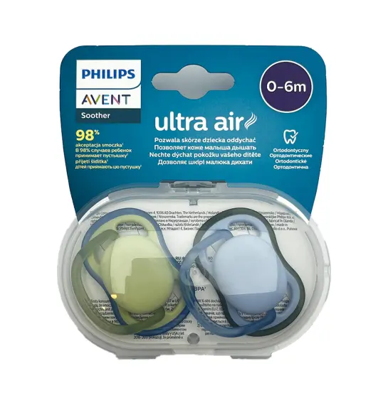 Avent Ultra Havalı qız 0-6 ay əmzik N2 - 1