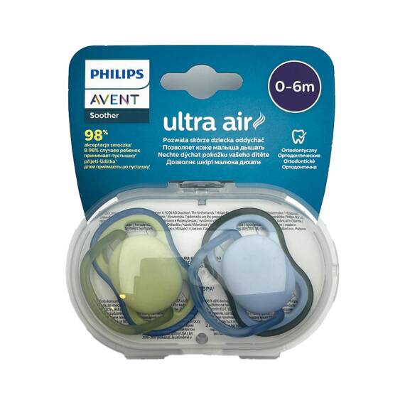 Avent Ultra Havalı qız 0-6 ay əmzik N2 - 1