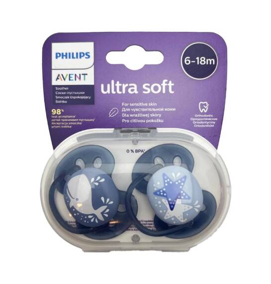 Avent Ultra Yumşaq oğlan 6-18 ay əmzik - 1