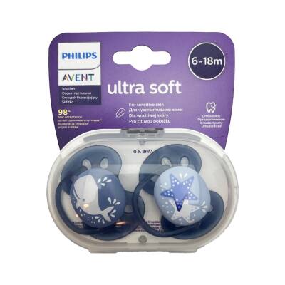 Avent Ultra Yumşaq Oğlan 6-18 Ay Əmzik - AVENT