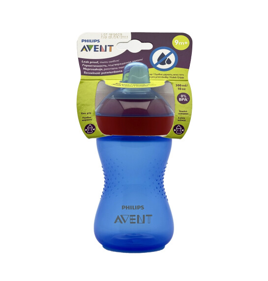Avent Yumşaq silikon başlıqlı su qabı 9ay+ 300 ml - AVENT