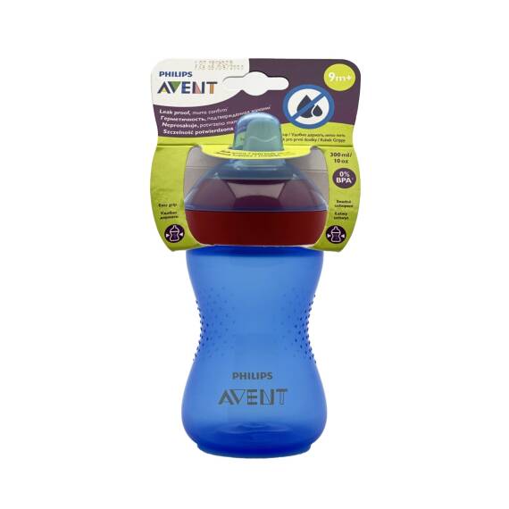 Avent Yumşaq silikon başlıqlı su qabı 9ay+ 300 ml - 1
