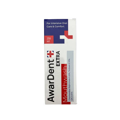 AWARDENT 4036 EXTRA MOUTHWASH 250ML