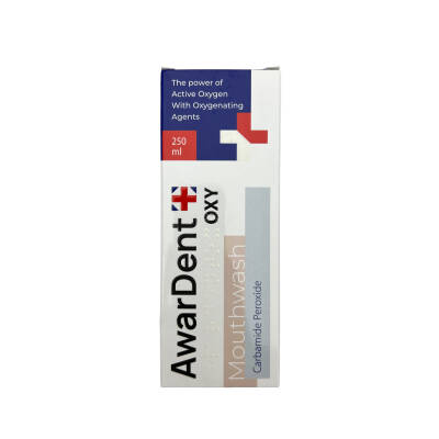 AWARDENT 4050 OXY MOUTHWASH 250ML