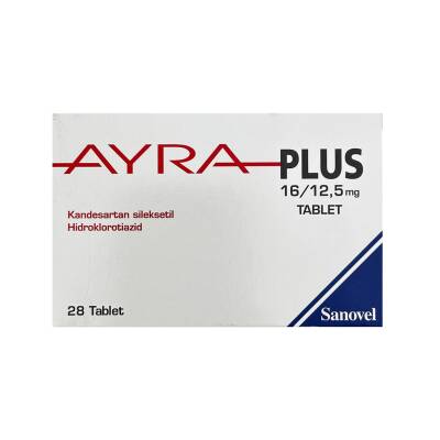 AYRA PLUS 16/12,5MG N28 TB - 