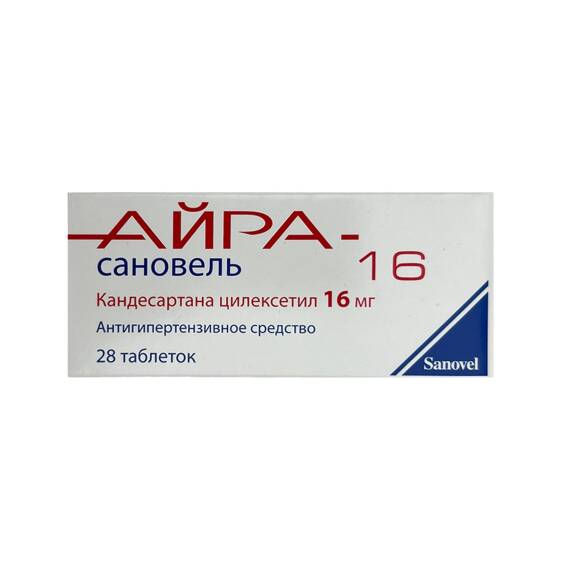 AYRA-SANOVEL 16MG N28 TB - 1